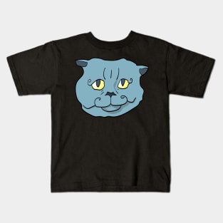 russian blue cat Kids T-Shirt